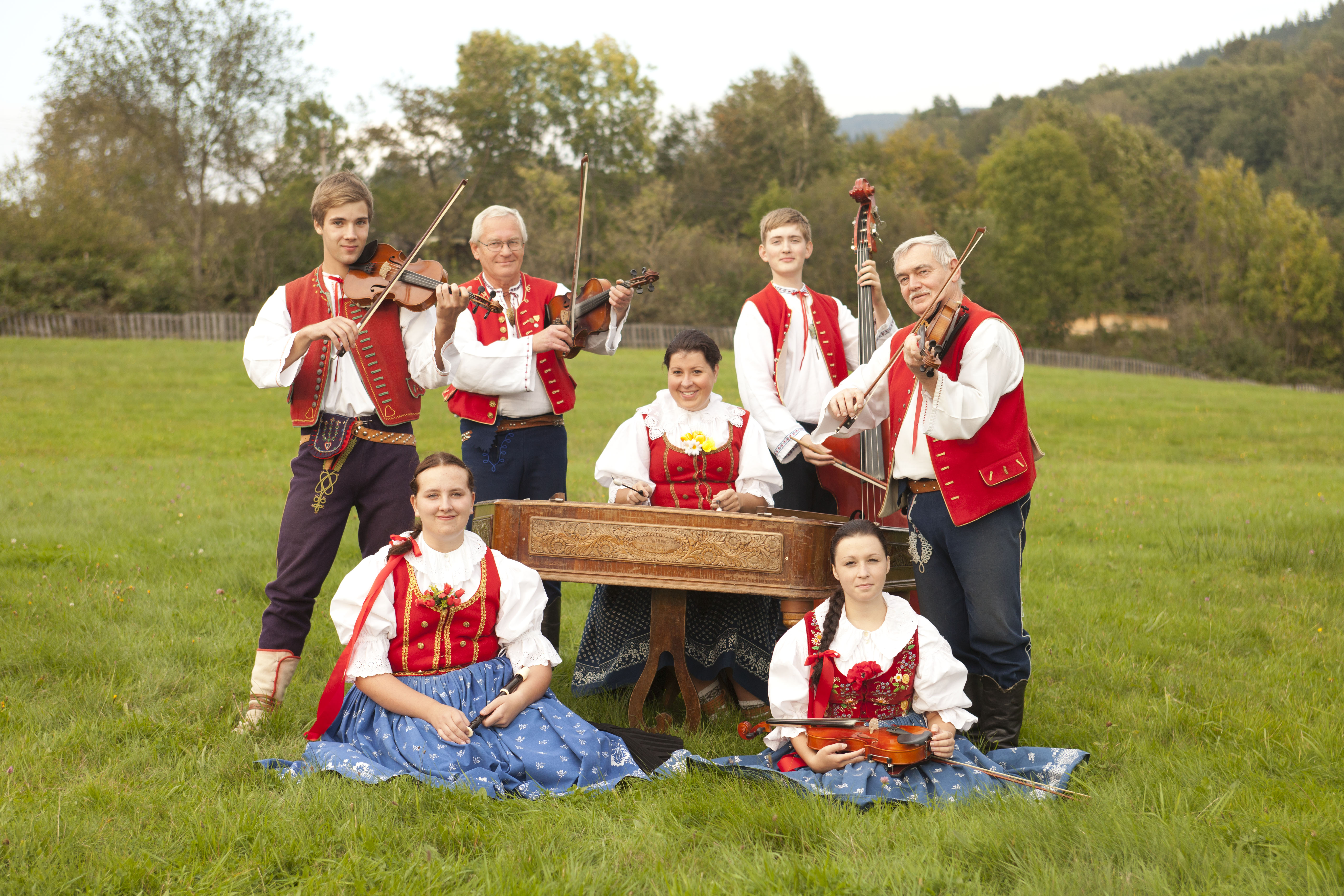 Cimbálová muzika souboru Beskyd