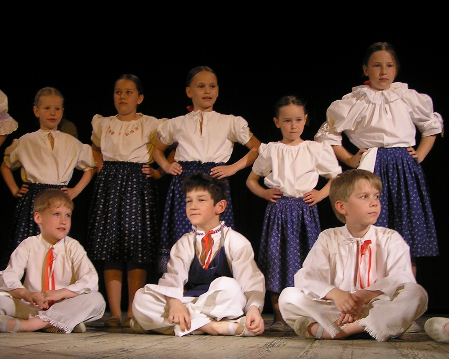 Přehlídka dětských folklorních souborů Zubří 2007